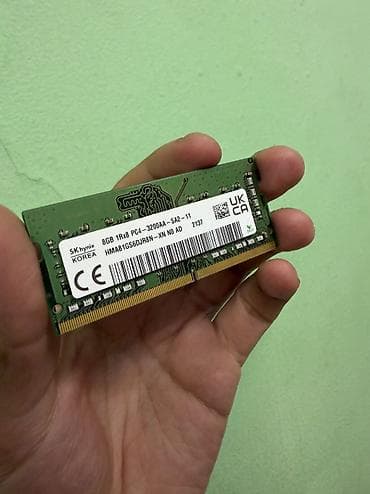 Оперативная память SK hynix 8GB SO‑DIMM Характеристики: - Объем: 8 ГБ at lalafo.kg Оперативная память SK hynix 8GB SO‑DIMM Характеристики: - Объем: 8 ГБ