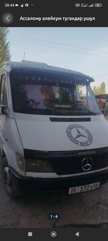 Mercedes-Benz Спринтер: 1998 г., 2.2 л, Механика, Дизель, Бус at lalafo.kg Mercedes-Benz Спринтер: 1998 г., 2.2 л, Механика, Дизель, Бус