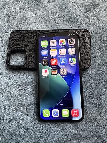 IPhone 11 Pro, Б/у, 64 ГБ, Space Gray, Чехол, 94 % at lalafo.kg IPhone 11 Pro, Б/у, 64 ГБ, Space Gray, Чехол, 94 %