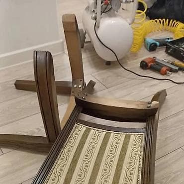 Ремонт перетяжка стульев, кресло, кушетки, кровати, диваны, ремонт at lalafo.kg Ремонт перетяжка стульев, кресло, кушетки, кровати, диваны, ремонт