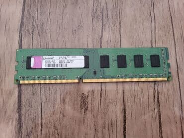 Оперативная память, Б/у, Kingston, 2 ГБ, DDR3, 1333 МГц, Для ПК at lalafo.kg Оперативная память, Б/у, Kingston, 2 ГБ, DDR3, 1333 МГц, Для ПК
