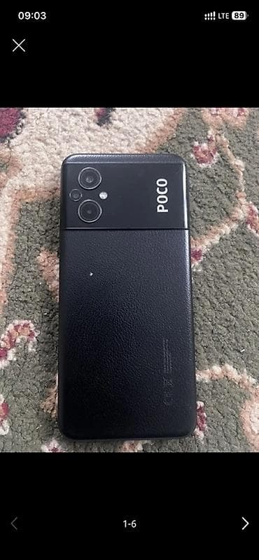 Poco M5, Б/у, 128 ГБ, цвет - Черный at lalafo.kg Poco M5, Б/у, 128 ГБ, цвет - Черный