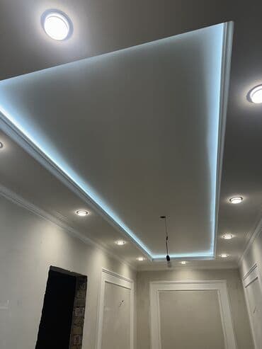 Монтаж потолков, Монтаж потолочных плинтусов | Багет Больше 6 лет опыта at lalafo.kg Монтаж потолков, Монтаж потолочных плинтусов | Багет Больше 6 лет опыта
