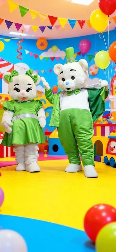 Ростовая кукла, Зверушка, Медведь at lalafo.kg Ростовая кукла, Зверушка, Медведь