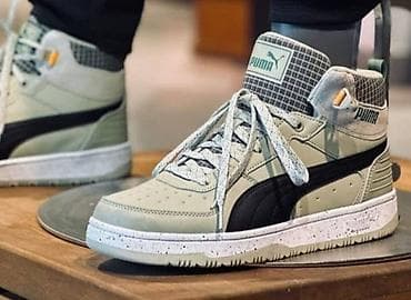 Мужские кроссовки, 42, Puma, Б/у, цвет - Серый, Самовывоз at lalafo.kg Мужские кроссовки, 42, Puma, Б/у, цвет - Серый, Самовывоз