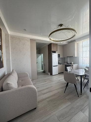 1 бөлмө, 40 м², Жеке план, 3 кабат, Дизайнердик ремонт lalafo.kg да 1 бөлмө, 40 м², Жеке план, 3 кабат, Дизайнердик ремонт