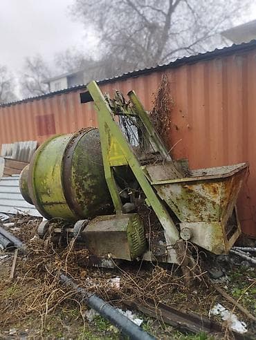 Бетономешалка Мобильная, Большая (более 300 л) at lalafo.kg Бетономешалка Мобильная, Большая (более 300 л)