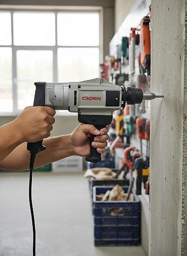 Дрель алмазного бурения Crown CT11135, предназначенная для выполнения at lalafo.kg Дрель алмазного бурения Crown CT11135, предназначенная для выполнения