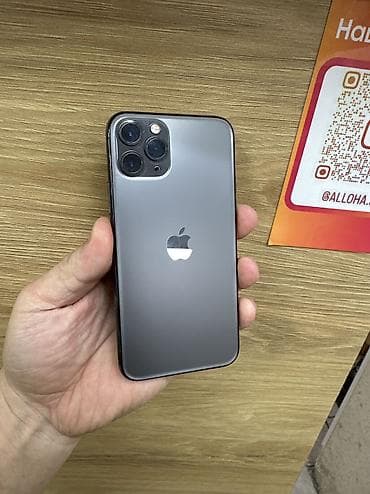 IPhone 11 Pro, Б/у, 64 ГБ, Черный, 72 % at lalafo.kg IPhone 11 Pro, Б/у, 64 ГБ, Черный, 72 %