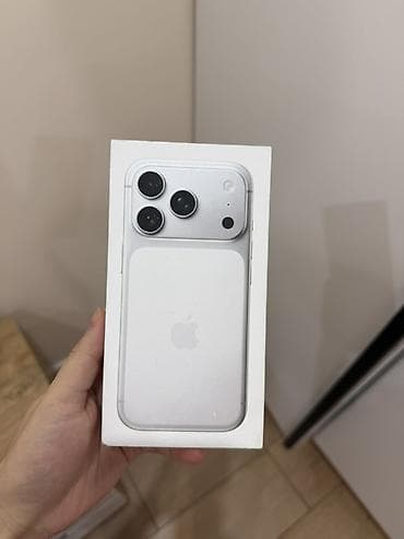 IPhone 17 Pro, 256 ГБ, Старлайт, Коробка, 100 % at lalafo.kg IPhone 17 Pro, 256 ГБ, Старлайт, Коробка, 100 %
