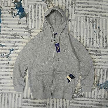 Толстовка на молнии Polo Ralph Lauren - Модель: классическая худи с lalafo.kg да Толстовка на молнии Polo Ralph Lauren - Модель: классическая худи с