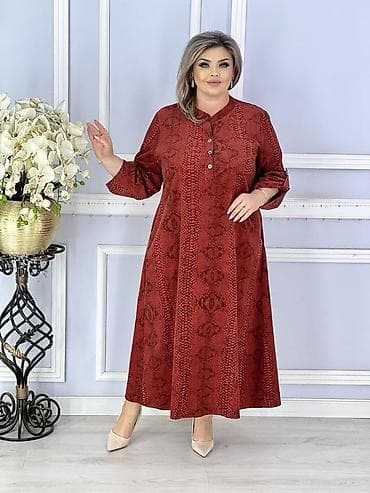 Повседневное платье, Италия, Осень-весна, Длинная модель, Оверсайз, Стандарт at lalafo.kg Повседневное платье, Италия, Осень-весна, Длинная модель, Оверсайз, Стандарт