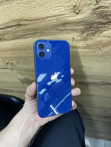 IPhone 12, Синий, Кабель, 83 % at lalafo.kg IPhone 12, Синий, Кабель, 83 %