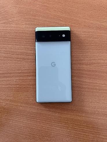 Google Pixel 6, Б/у, 128 ГБ, цвет - Белый, 2 SIM at lalafo.kg Google Pixel 6, Б/у, 128 ГБ, цвет - Белый, 2 SIM