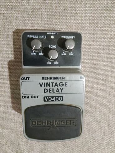 GuiТar: Гитарный эффект Delay от BEHRINGER. Примочка. Электрогитара. Также в at lalafo.kg GuiТar: Гитарный эффект Delay от BEHRINGER. Примочка. Электрогитара. Также в