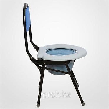Стул - туалет "УЮТ" Стул-туалет без подлокотников - компактное at lalafo.kg Стул - туалет "УЮТ" Стул-туалет без подлокотников - компактное