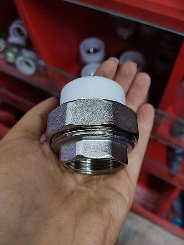 Американка (разъёмное соединение) для труб PPR — разъёмная муфта с at lalafo.kg Американка (разъёмное соединение) для труб PPR — разъёмная муфта с