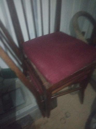 Стул для кухни, Дерево, цвет - Коричневый at lalafo.kg Стул для кухни, Дерево, цвет - Коричневый