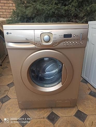 Стиральная машина LG фронтальная, модель WD-10150NU (серия на панели at lalafo.kg Стиральная машина LG фронтальная, модель WD-10150NU (серия на панели