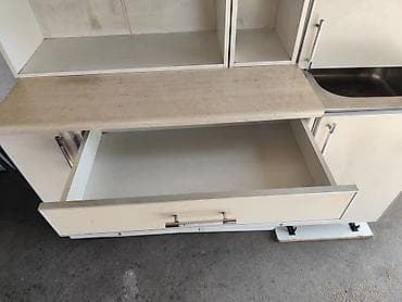 Офис эмереги: Ашкана гарнитуру, Колдонулган, түсү - Саргыч боз, МДФ, Өзү алып кетүү lalafo.kg да — 5 Офис эмереги: Ашкана гарнитуру, Колдонулган, түсү - Саргыч боз, МДФ, Өзү алып кетүү — 5