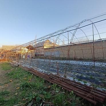 Каркас теплицы из металлических дуг - Конструкция арочного типа для at lalafo.kg Каркас теплицы из металлических дуг - Конструкция арочного типа для