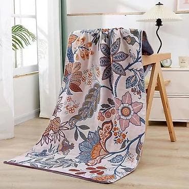 🔴В наличии муслиновые покрывало. Размер 150на200. Эко хлопок, 4х at lalafo.kg 🔴В наличии муслиновые покрывало. Размер 150на200. Эко хлопок, 4х