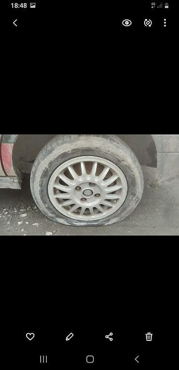 Литые Диски R 14 Комплект, отверстий - 4 at lalafo.kg — 2 Литые Диски R 14 Комплект, отверстий - 4 — 2