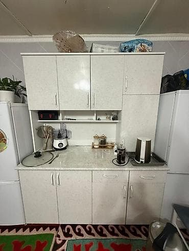 Ашкана гарнитуру, түсү - Боз lalafo.kg да — 1 Ашкана гарнитуру, түсү - Боз — 1