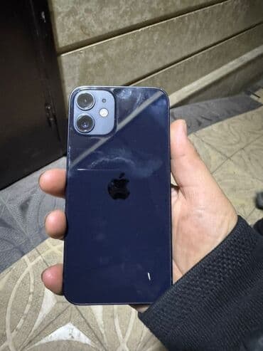 IPhone 12 mini, Б/у, 128 ГБ, Синий, 75 % at lalafo.kg IPhone 12 mini, Б/у, 128 ГБ, Синий, 75 %