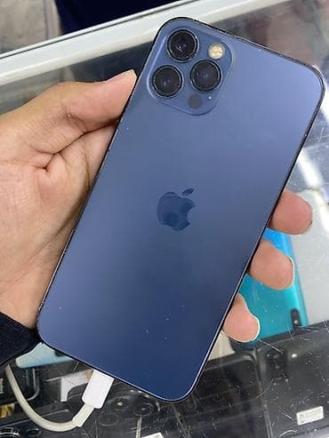 IPhone 12 Pro, 512 ГБ, цвет Pacific Blue Характеристики: - Экран at lalafo.kg IPhone 12 Pro, 512 ГБ, цвет Pacific Blue Характеристики: - Экран