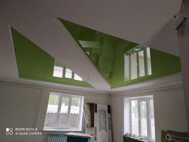 Натяжной потолок Глянцевое, Матовое Гарантия at lalafo.kg Натяжной потолок Глянцевое, Матовое Гарантия