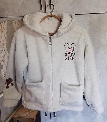 Теплая детская куртка-худи из мягкого плюшевого флиса (шерпа) at lalafo.kg — 2 Теплая детская куртка-худи из мягкого плюшевого флиса (шерпа) — 2