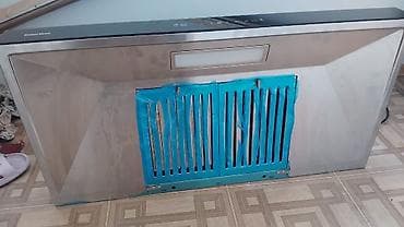 Кухонная вытяжка Interline (настенная/каминная) почти новый, 90 см at lalafo.kg Кухонная вытяжка Interline (настенная/каминная) почти новый, 90 см