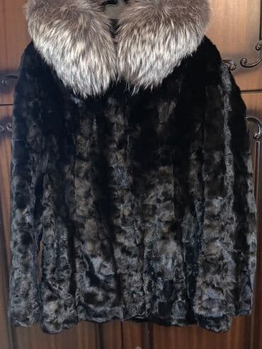 Шуба, Норка, Короткая модель, С капюшоном, S, M at lalafo.kg Шуба, Норка, Короткая модель, С капюшоном, S, M