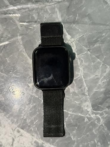 Haima: Apple watch se 1 44 mm Металический ремешок В комплекте кабель для lalafo.kg да — 1 Haima: Apple watch se 1 44 mm Металический ремешок В комплекте кабель для — 1