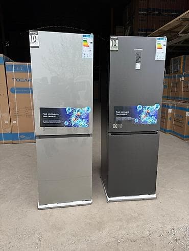 Холодильник Новый, Двухкамерный, No frost, 60 * 185 * 60 at lalafo.kg Холодильник Новый, Двухкамерный, No frost, 60 * 185 * 60