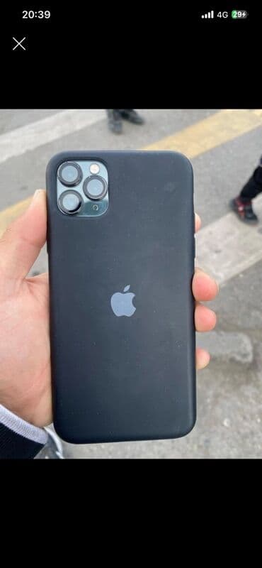 IPhone 11 Pro Max, Б/у, Черный, Чехол at lalafo.kg IPhone 11 Pro Max, Б/у, Черный, Чехол