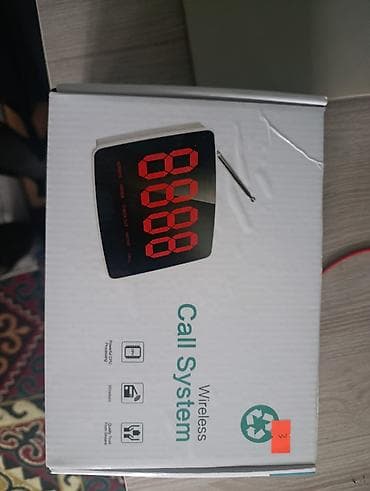Беспроводная система вызова (Wireless Call System) 4 кнопки в подарок( at lalafo.kg Беспроводная система вызова (Wireless Call System) 4 кнопки в подарок(