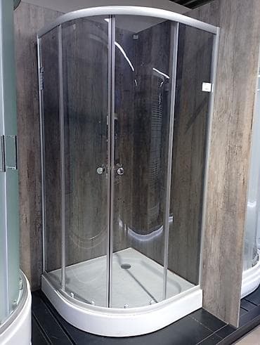 Душевая кабина Полукруглая, Покрытие: Тонированное at lalafo.kg Душевая кабина Полукруглая, Покрытие: Тонированное