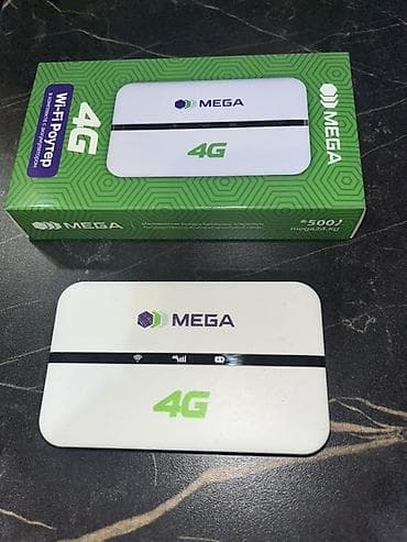 4G Wi‑Fi роутер MEGA (портативный) - Компактный мобильный at lalafo.kg 4G Wi‑Fi роутер MEGA (портативный) - Компактный мобильный