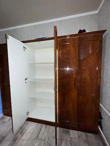 Офис эмереги: Уктоочу бөлмө гарнитуру, Эки кишилик керебет, Жыгач, түсү - Күрөң lalafo.kg да — 5 Офис эмереги: Уктоочу бөлмө гарнитуру, Эки кишилик керебет, Жыгач, түсү - Күрөң — 5