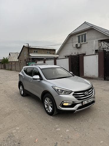 Hyundai Santa Fe: 2016 г., 2 л, Автомат, Дизель, Кроссовер at lalafo.kg Hyundai Santa Fe: 2016 г., 2 л, Автомат, Дизель, Кроссовер