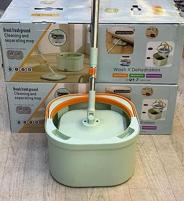 🧽 Швабра с системой разделения чистой и грязной воды + 2 тряпки в at lalafo.kg 🧽 Швабра с системой разделения чистой и грязной воды + 2 тряпки в