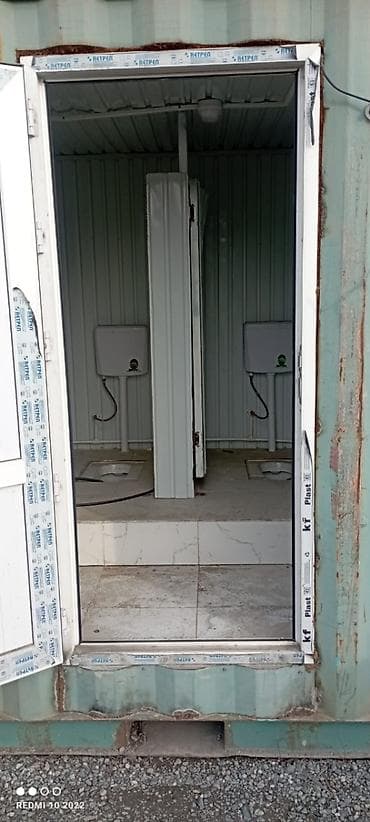 Биодааратканалар: Контейнер-санузел модульного типа Описание: - База: морской контейнер lalafo.kg да — 3 Биодааратканалар: Контейнер-санузел модульного типа Описание: - База: морской контейнер — 3