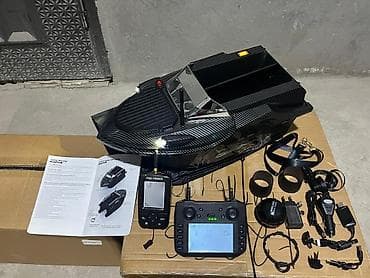 Прикормочный кораблик Flytec V080, с эхолотом. Дальность 800 метров at lalafo.kg — 5 Прикормочный кораблик Flytec V080, с эхолотом. Дальность 800 метров — 5