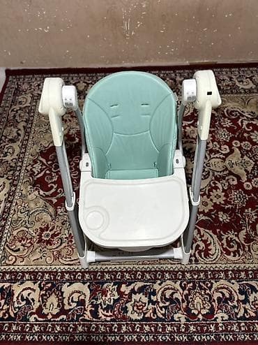 Балдар үчүн креслолор: Тамактандыруучу отургуч, Колдонулган, Башка бренд, Электр селкинчек, түсү - Жашыл, Өзү алып кетүү lalafo.kg да — 1 Балдар үчүн креслолор: Тамактандыруучу отургуч, Колдонулган, Башка бренд, Электр селкинчек, түсү - Жашыл, Өзү алып кетүү — 1