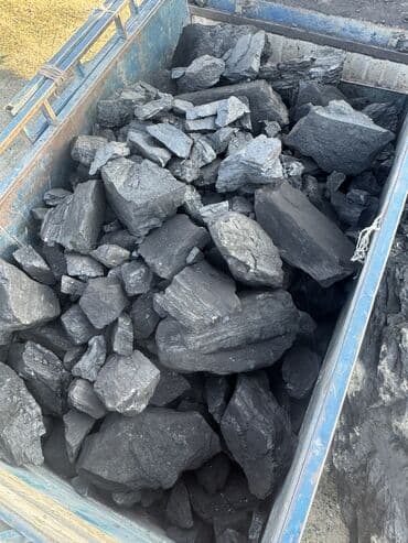 Уголь Кара-Кече, Самовывоз, Платная доставка, Фракция: Плитка (П), В мешках at lalafo.kg Уголь Кара-Кече, Самовывоз, Платная доставка, Фракция: Плитка (П), В мешках