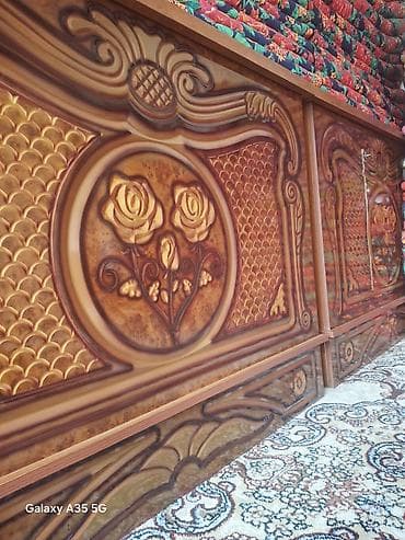 Декоративные стеновые панели/перегородка с объёмным орнаментом - at lalafo.kg — 2 Декоративные стеновые панели/перегородка с объёмным орнаментом - — 2