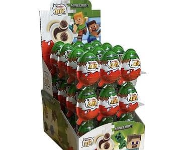 Lotus: Kinder Joy Minecraft — шоколадное яйцо с сюрпризом (лицензионная серия at lalafo.kg — 1 Lotus: Kinder Joy Minecraft — шоколадное яйцо с сюрпризом (лицензионная серия — 1