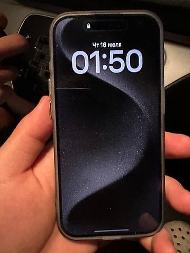 IPhone 15 Pro, Колдонулган, 128 ГБ, Natural Titanium, Каптама, 100 % lalafo.kg да IPhone 15 Pro, Колдонулган, 128 ГБ, Natural Titanium, Каптама, 100 %
